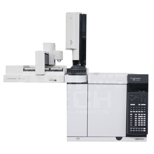 Photo of used Agilent 7890B Gas Chromatograph GC System w/ 7693 Autosampler, Tray & Software Refurbished by by AMPTIUS in Central Florida